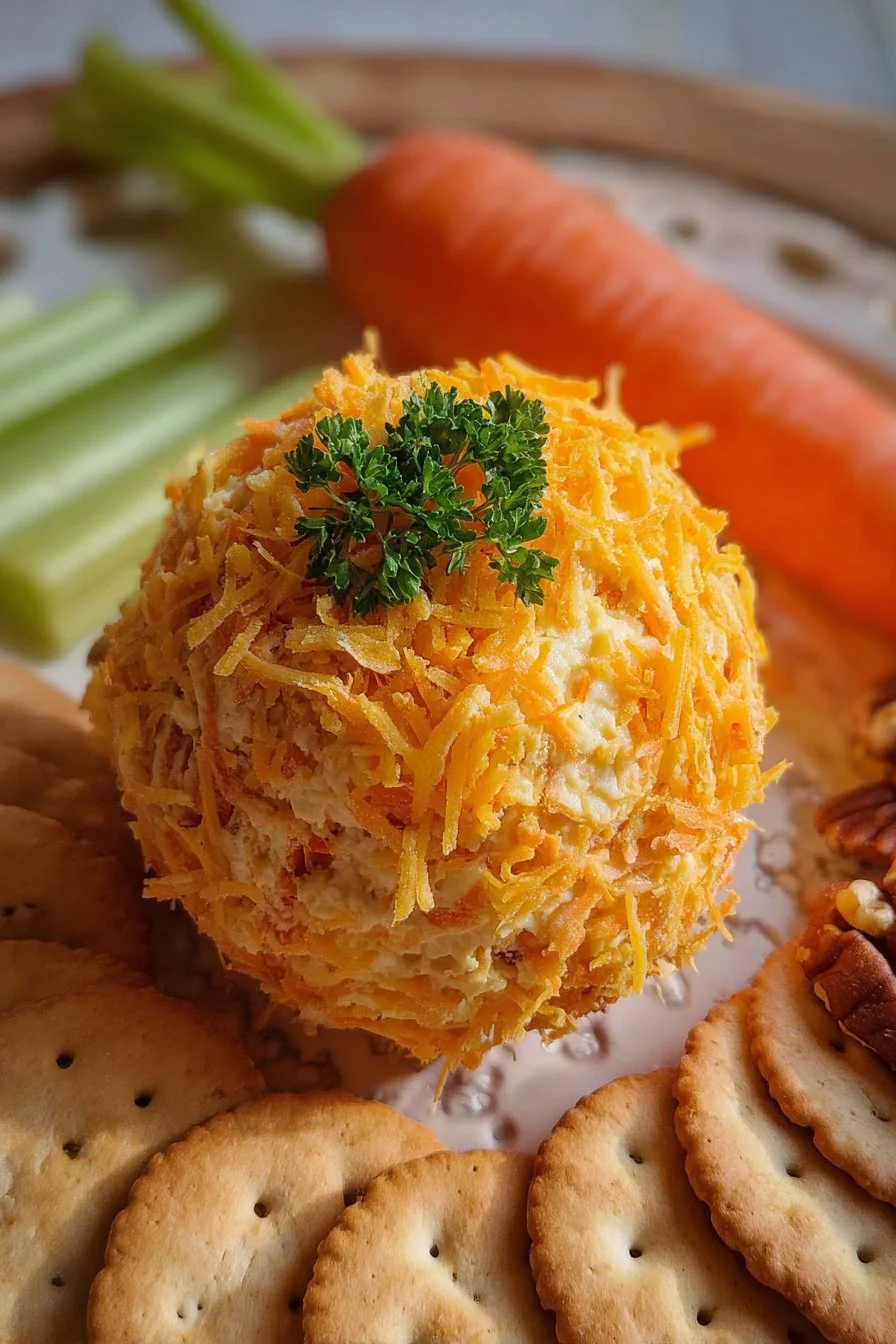 Carrot Cheese Ball 2 Carrot Cheese Ball