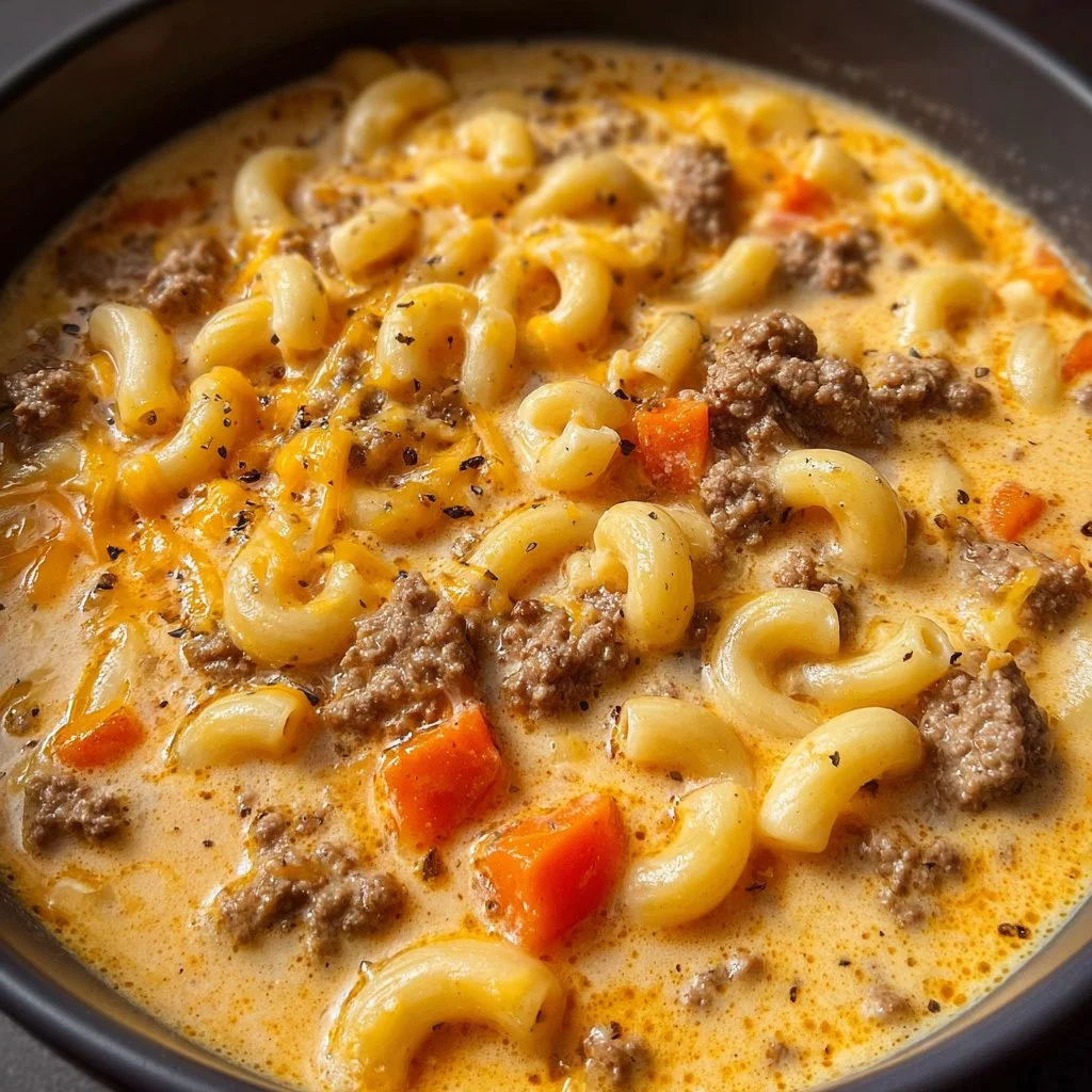 Cheeseburger Macaroni Soup: Creamy Comfort in Every Bowl 2 Cheeseburger Macaroni Soup: Creamy Comfort in Every Bowl