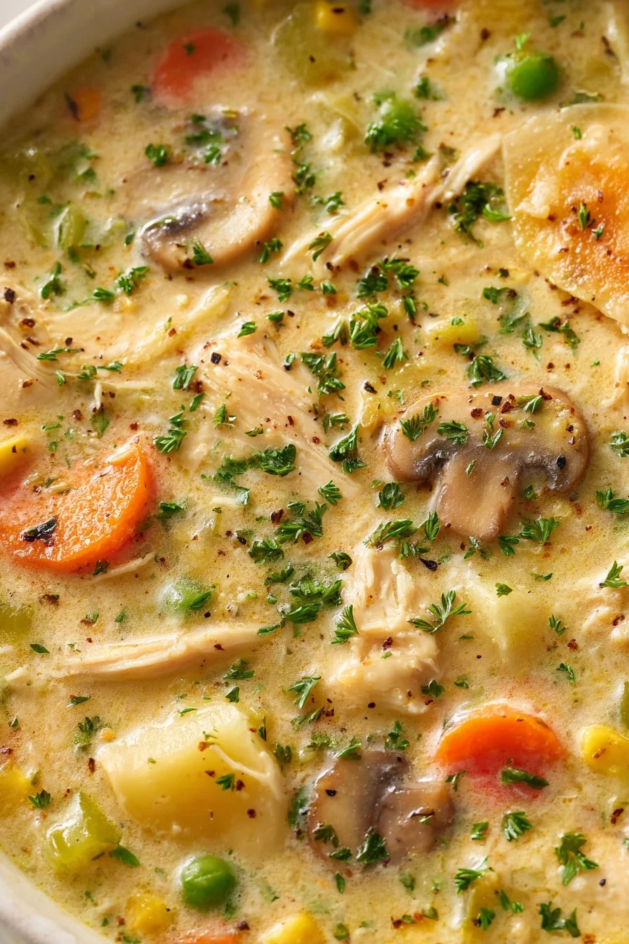 Chicken Pot Pie Soup Recipe 2 Chicken Pot Pie Soup Recipe