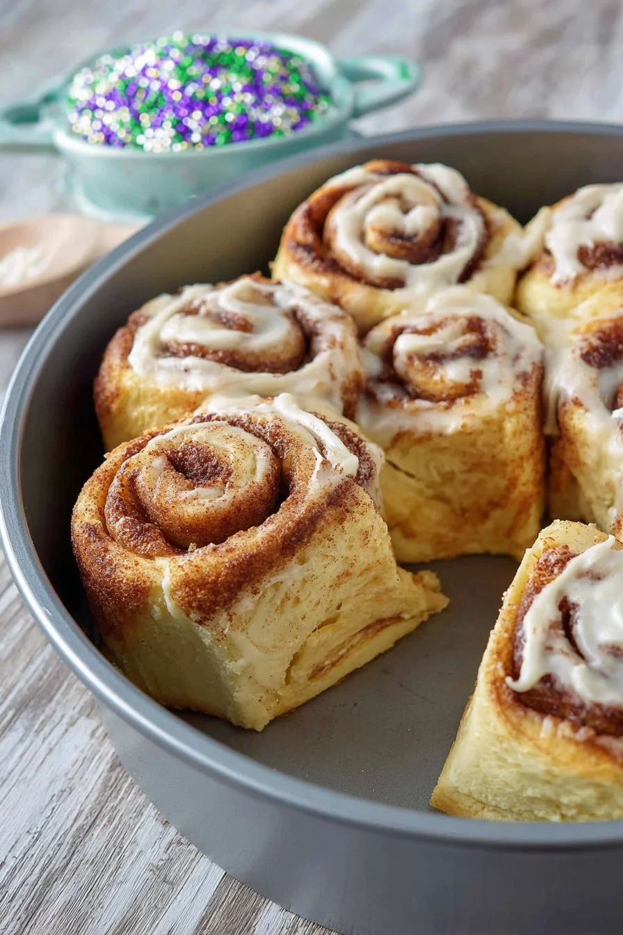 Cinnamon Roll King Cake