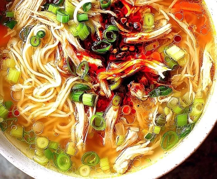 Classic Ginger Garlic Chicken Noodle Soup 2 Classic Ginger Garlic Chicken Noodle Soup