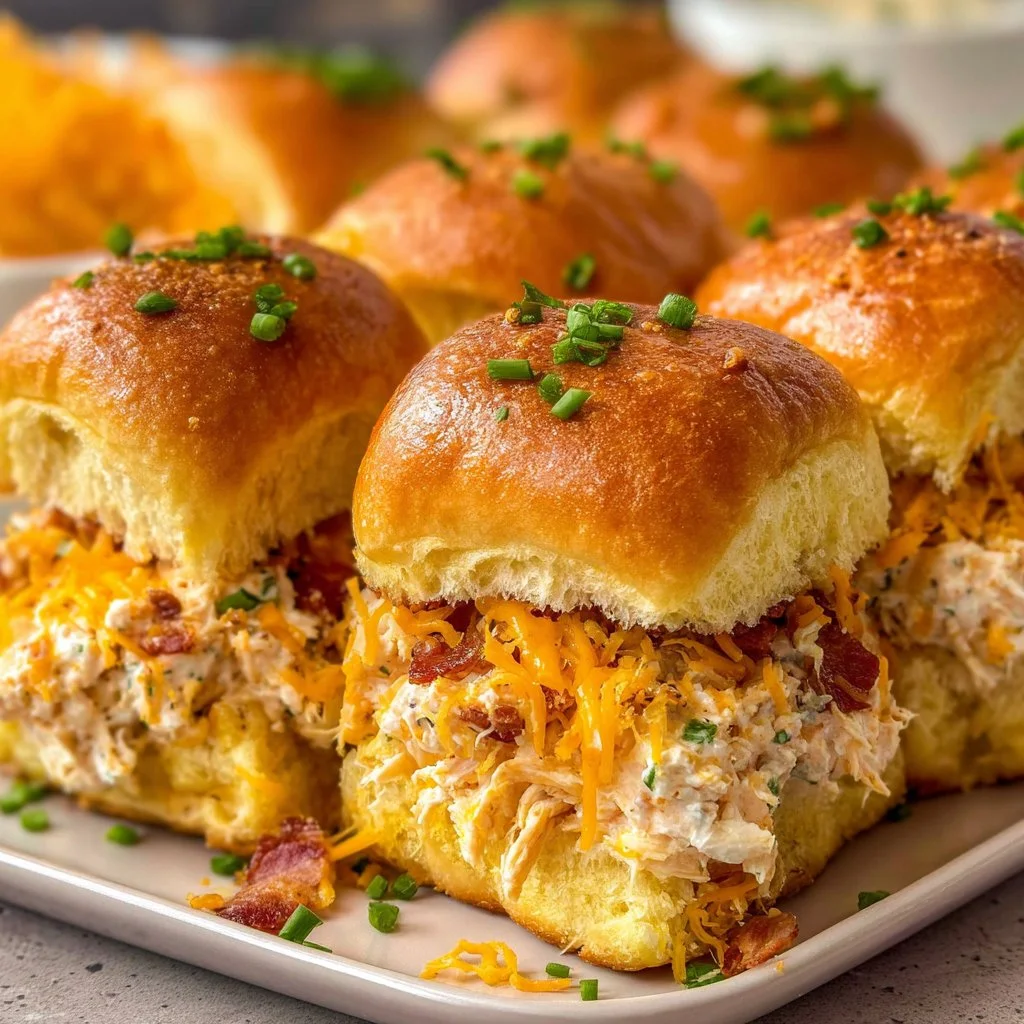 Crack Chicken Sliders