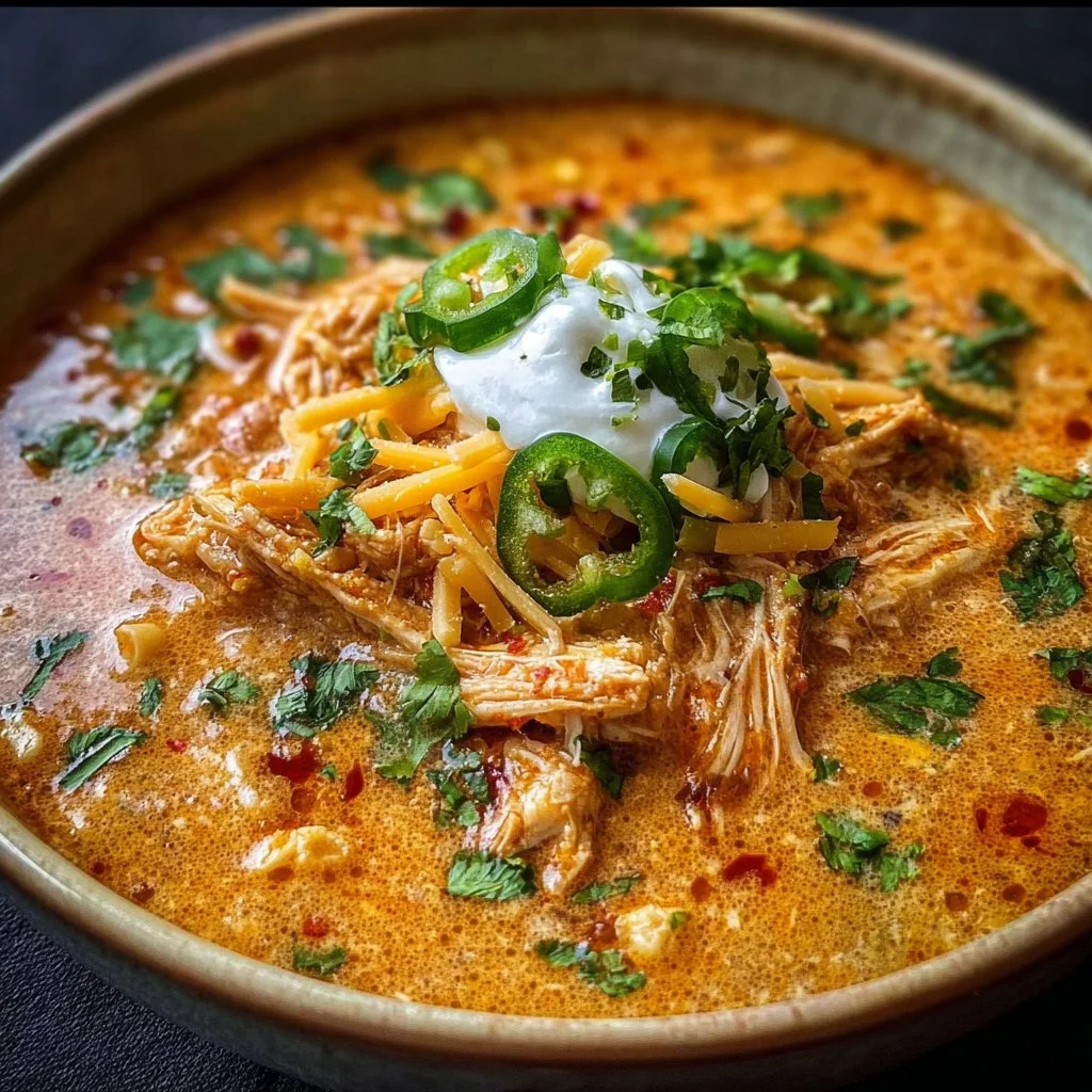 Creamy Chicken Enchilada Soup