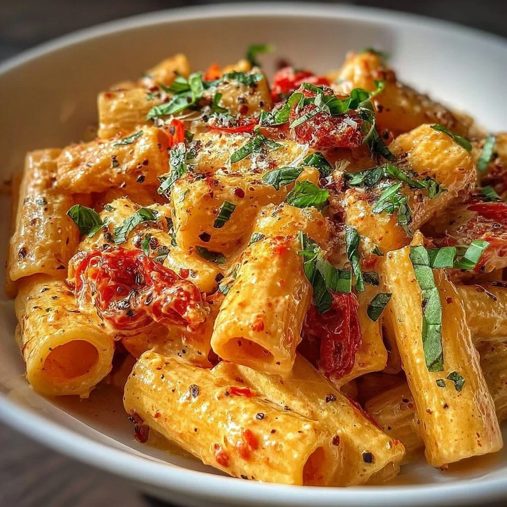 Creamy Tomato Garlic Pasta