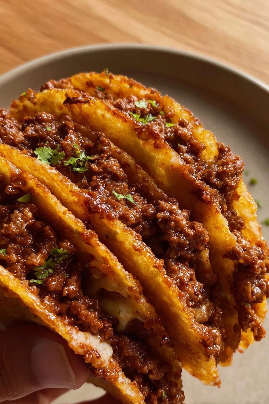 Crispy Ground Beef Tacos
