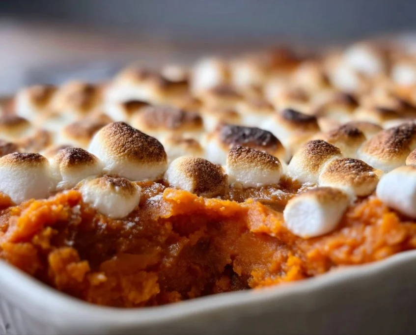 Easy Sweet Potato Casserole 2 Easy Sweet Potato Casserole