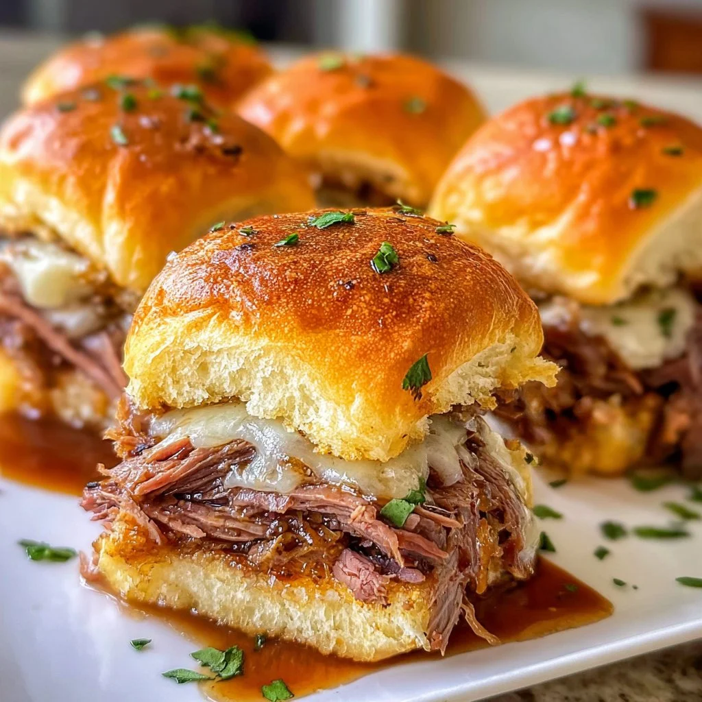 French Dip Sliders 2 French Dip Sliders
