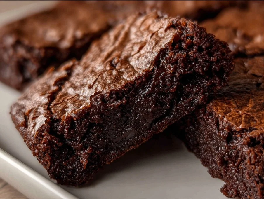 Fudgy football brownies