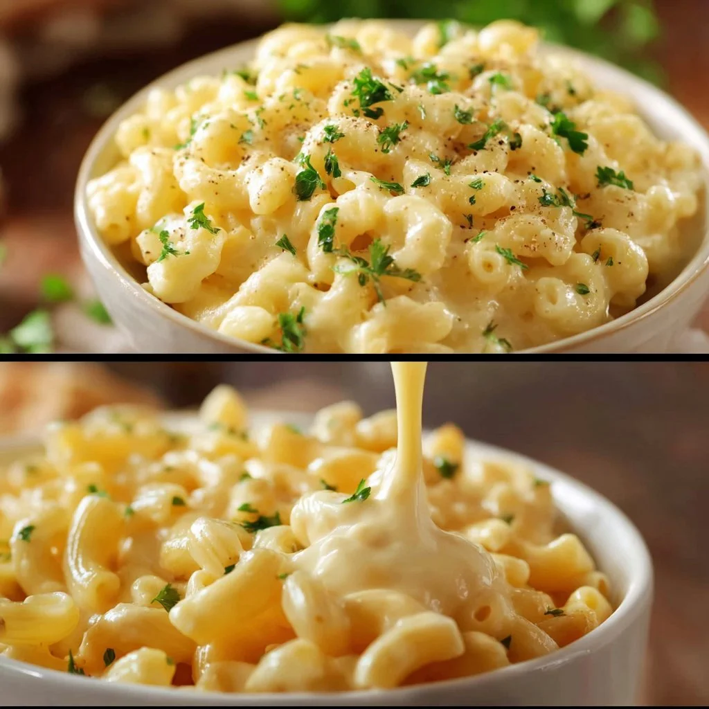 Guinness Stout Mac and Cheese 3 Bowl of creamy Guinness Stout Mac and Cheese with a crispy topping