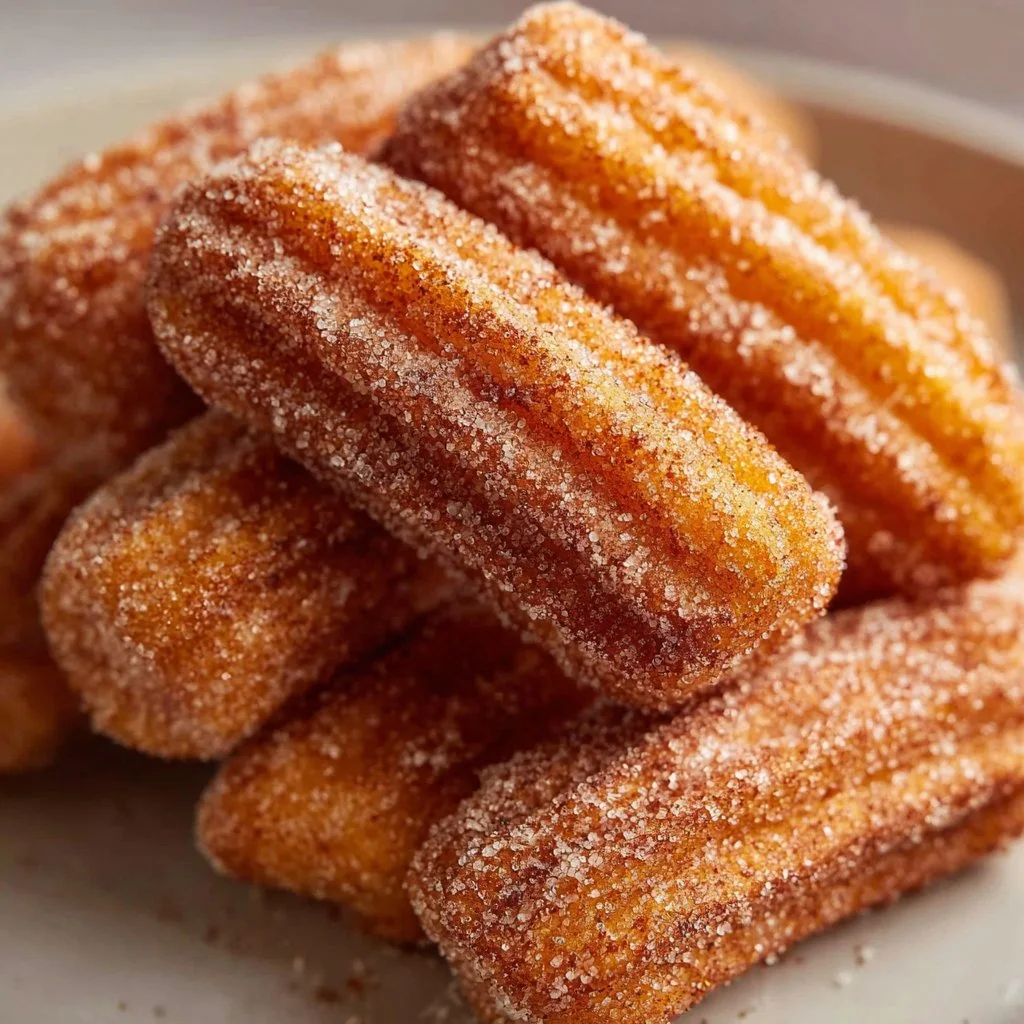 Healthy Baked Churro Bites