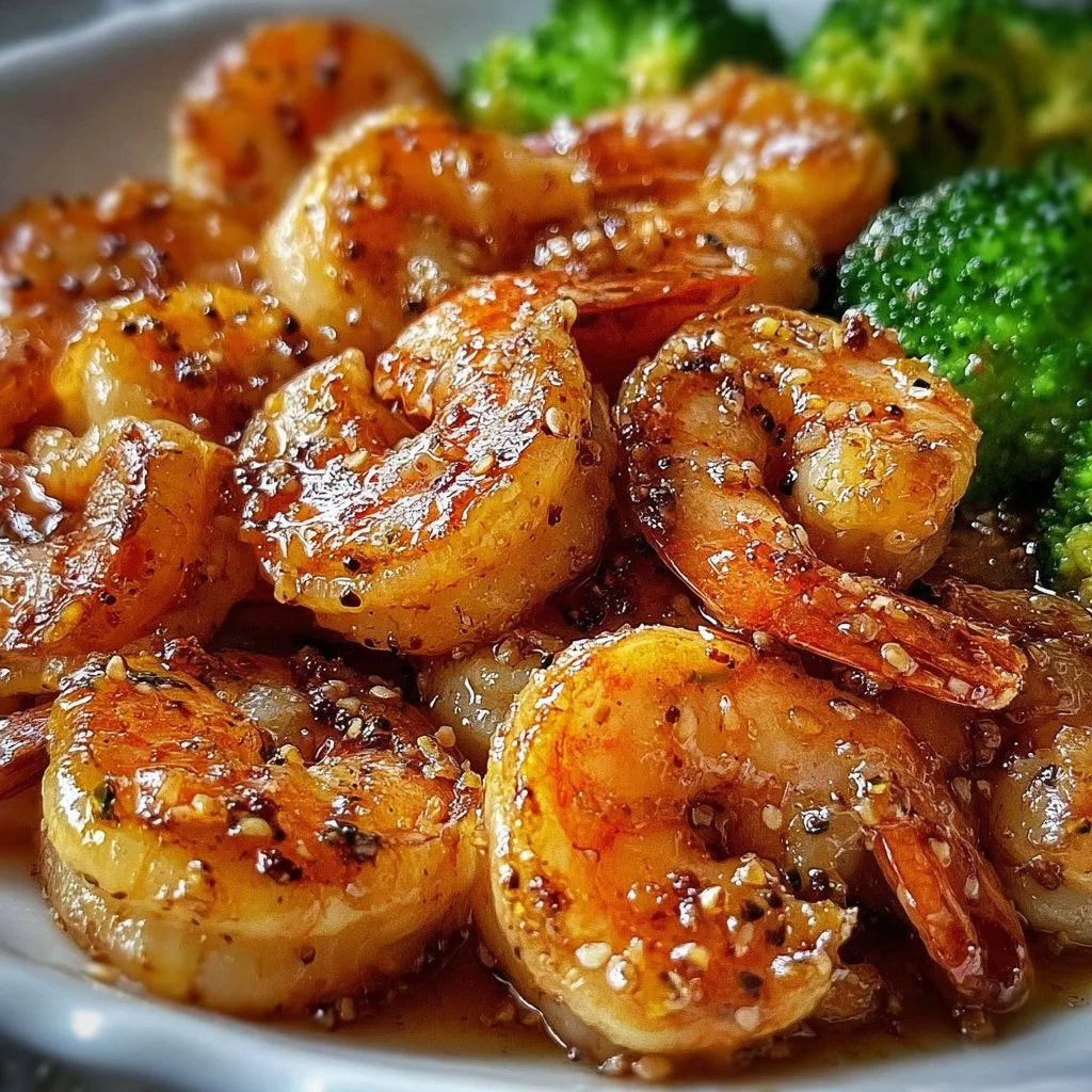 High-Protein Honey Garlic Shrimp 2 High-Protein Honey Garlic Shrimp