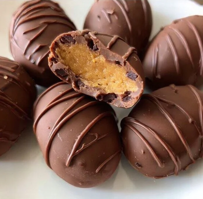 Homemade Healthy Peanut Butter Eggs 2 Homemade Healthy Peanut Butter Eggs