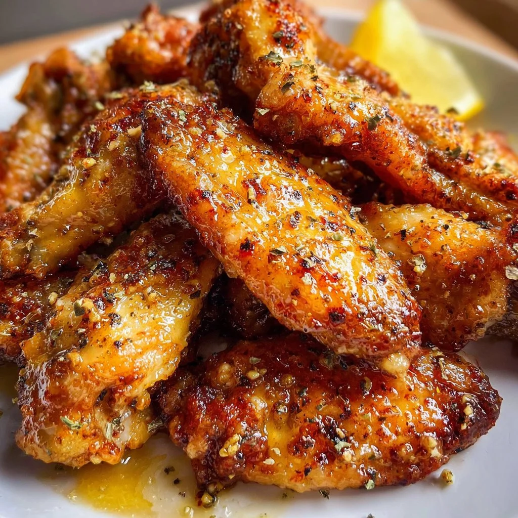 Honey Lemon Pepper Wings