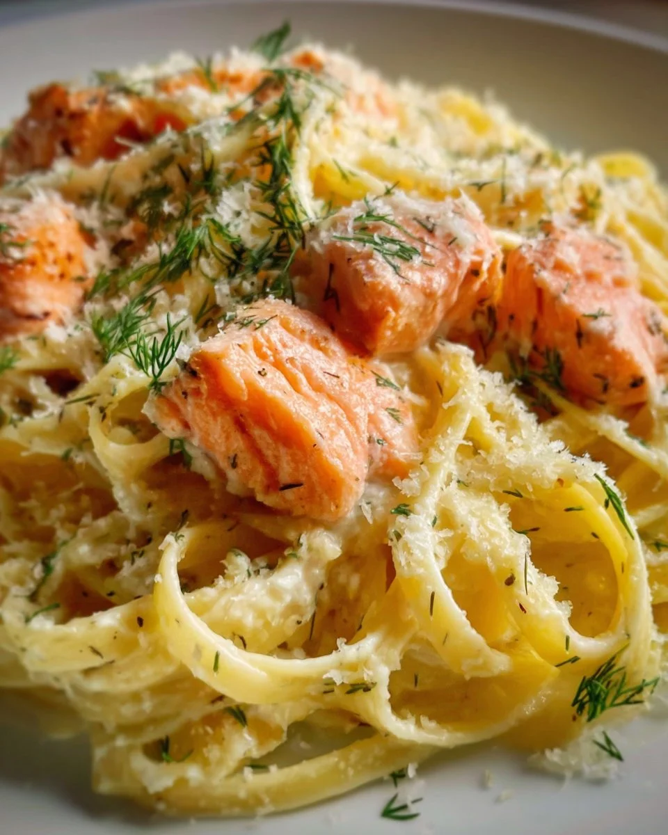 Lemon Dill Salmon Pasta 2 Lemon Dill Salmon Pasta