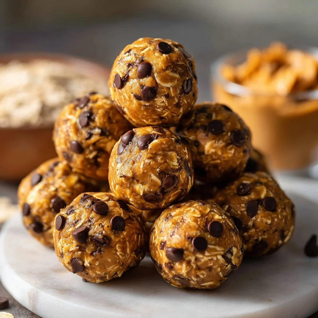 No-Bake Peanut Butter Energy Bites 3 Delicious no-bake peanut butter energy bites for a healthy snack