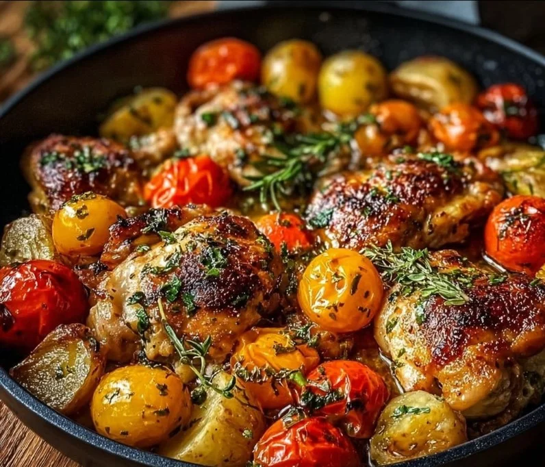 One-Pot Irish Chicken 3 Delicious One-Pot Irish Chicken dish prepared with fresh ingredients