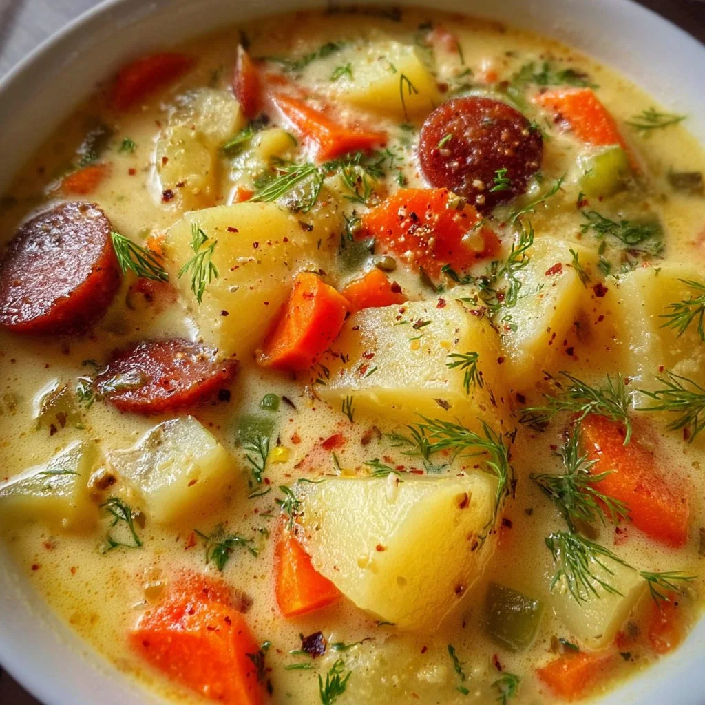 Polish Potato Soup 2 Polish Potato Soup