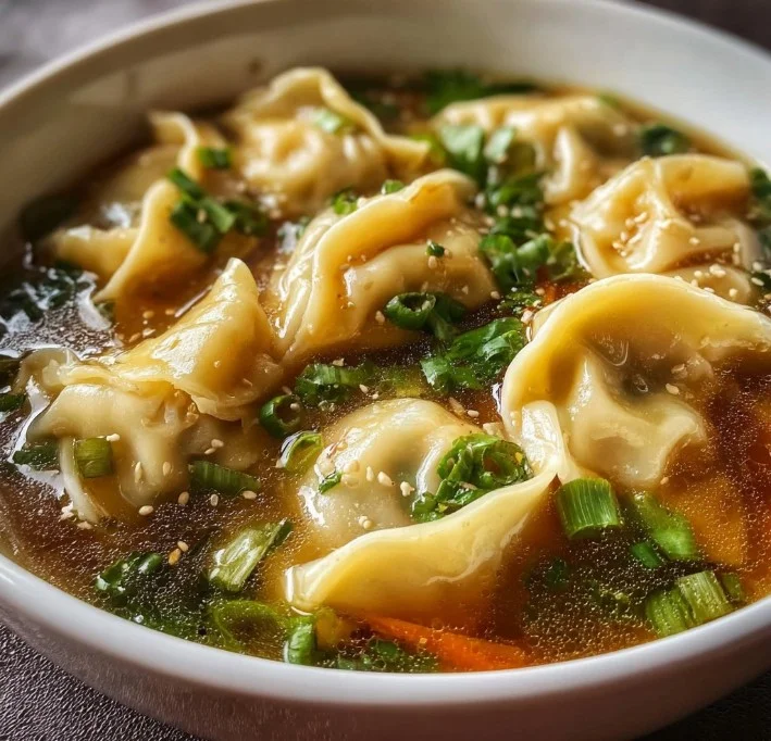 Potsticker Soup 2 Potsticker Soup