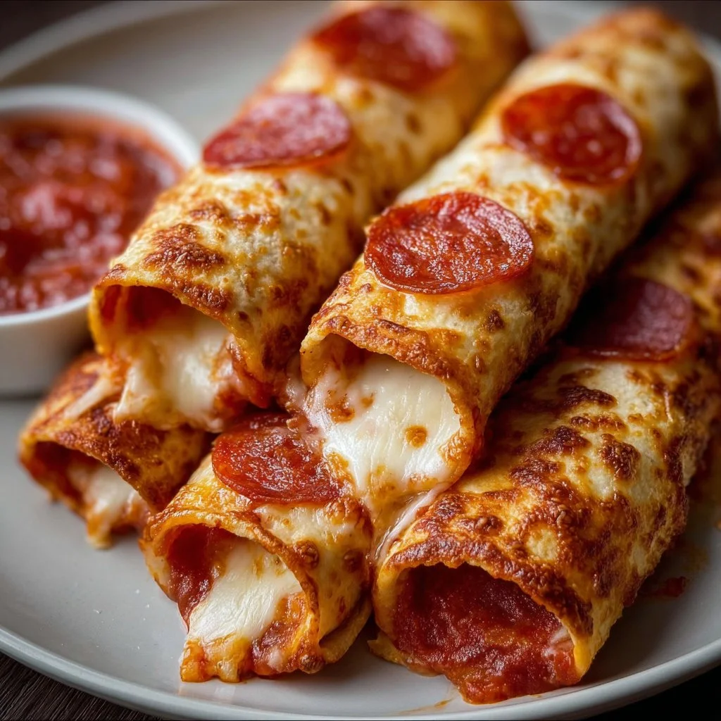 Savory Cheesy Pepperoni Pizza Roll Ups for Quick Snacks 2 Savory Cheesy Pepperoni Pizza Roll Ups for Quick Snacks