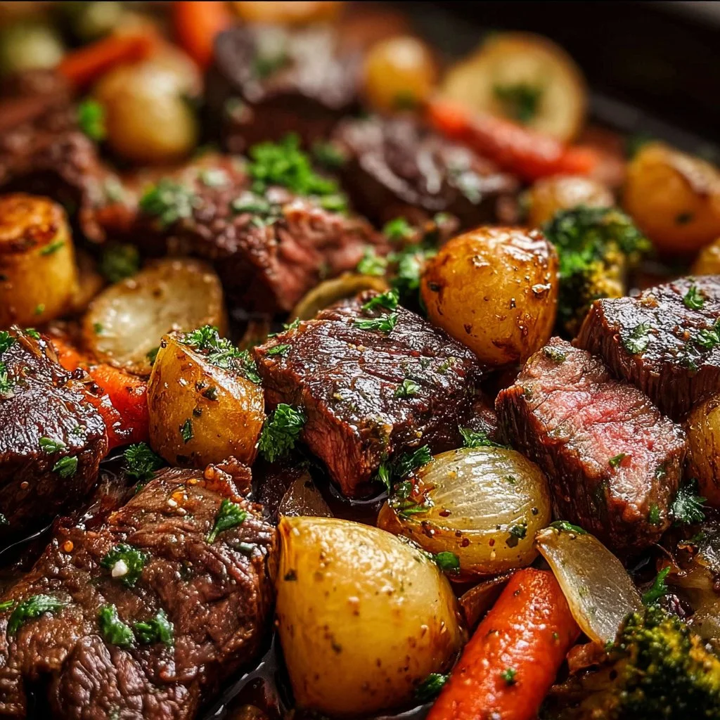 Sheet Pan Steak 2 Sheet Pan Steak