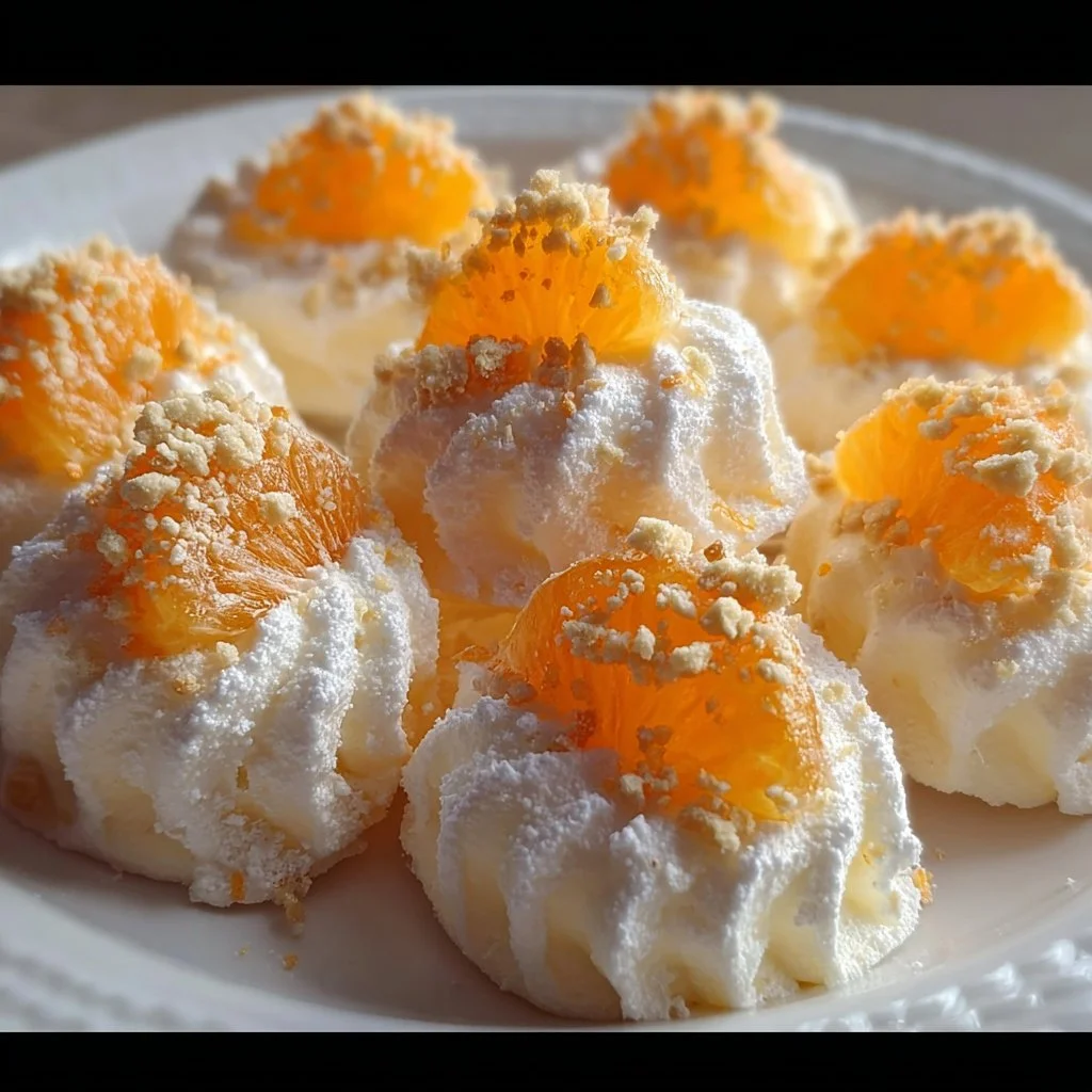 Sweet Orange Cream Cheese Mints: Refreshing No-Bake Bliss 2 Sweet Orange Cream Cheese Mints: Refreshing No-Bake Bliss