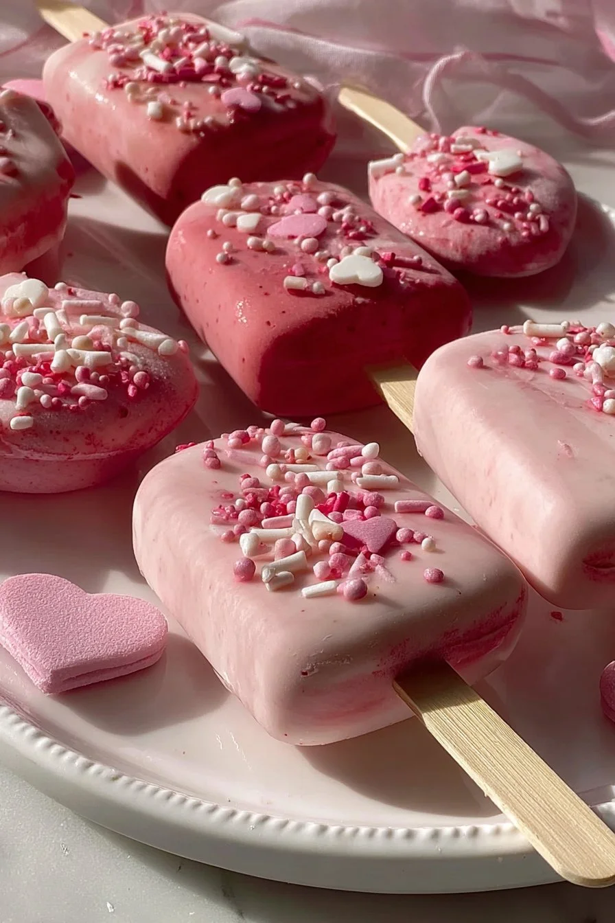 Valentine's Day Popsicles