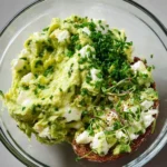 Delicious cottage cheese avocado toast topped with fresh ingredients