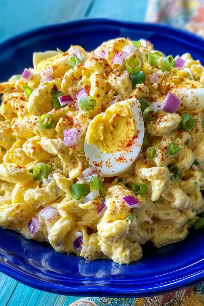 deviled egg pasta salad creamy easy potluck reci 2026 03 24 165118 683x1024 1