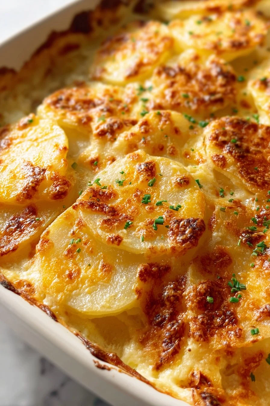 Easy Scalloped Potatoes 2 Easy Scalloped Potatoes