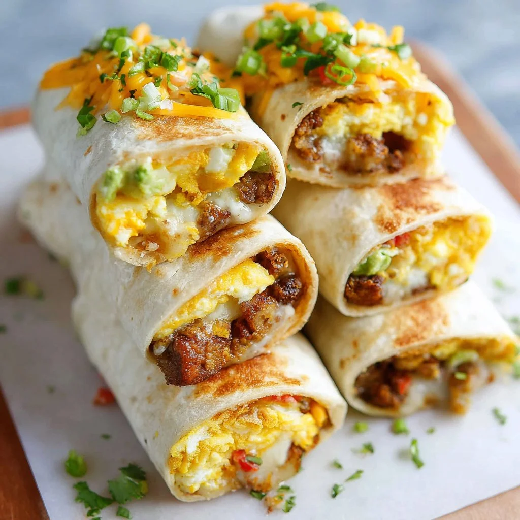 Weekday mornings just got easier with these delicious Make-Ahead Freezer Breakfast Burritos