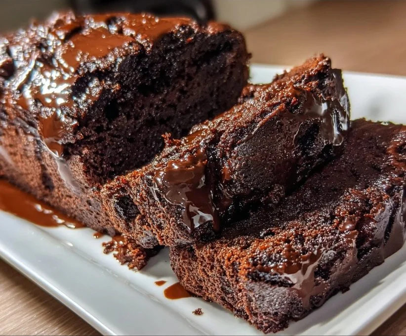 Hot Fudge Brownie Bread 2 Hot Fudge Brownie Bread