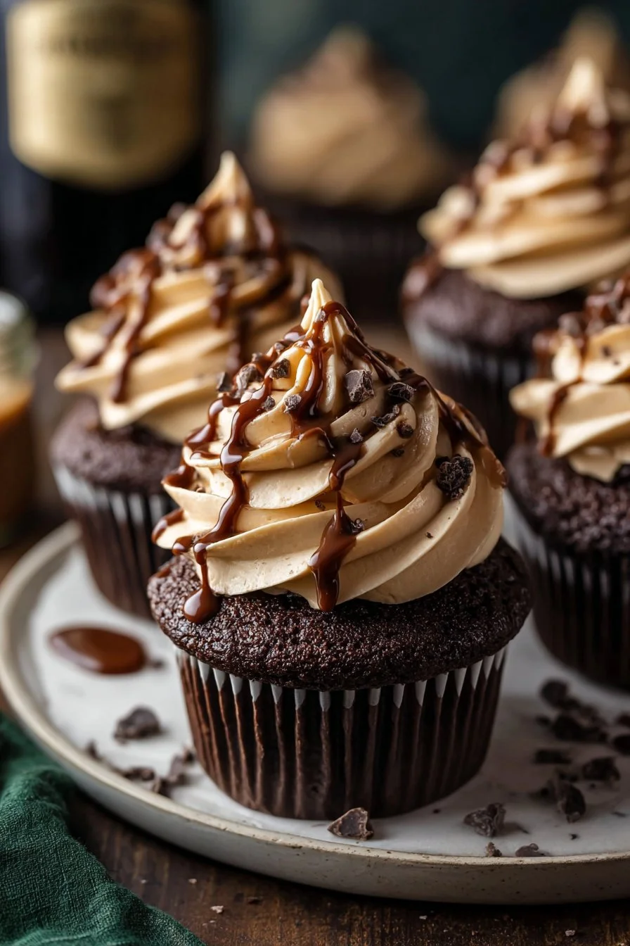 Irish Car Bomb Cupcakes
