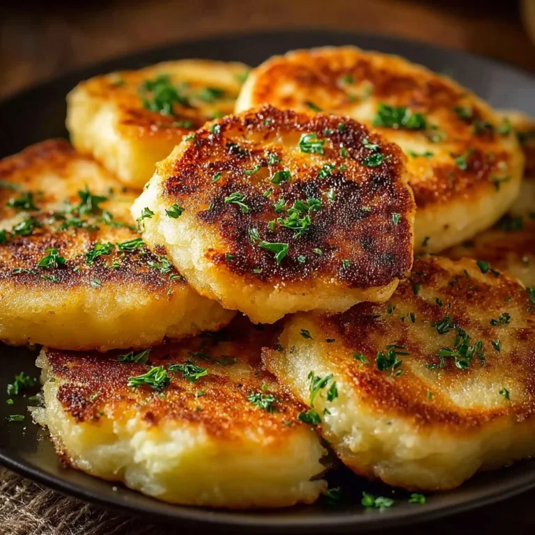 Home 5 Delicious homemade Irish potato cakes served with herbs and spices