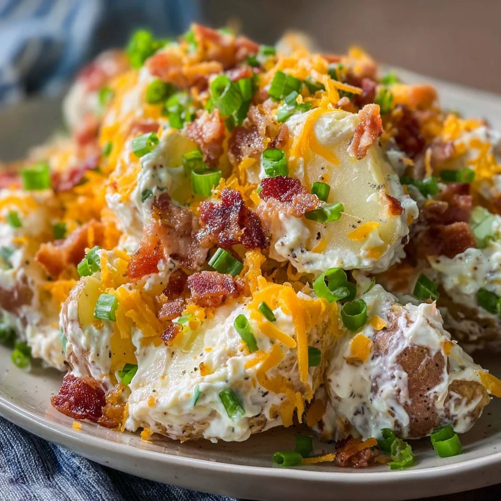 Loaded Baked Potato Salad 2 Loaded Baked Potato Salad