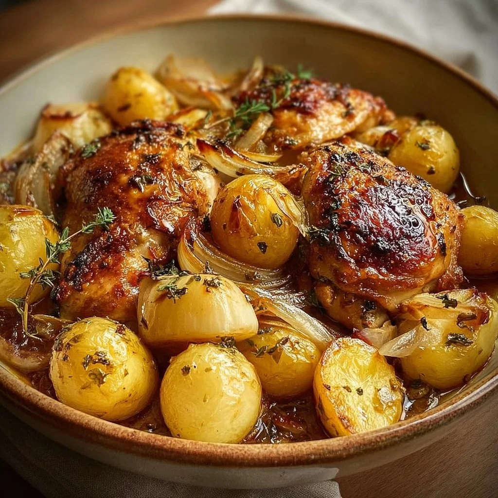 One Pot Irish Chicken 3 Delicious one pot Irish chicken served with vegetables and herbs