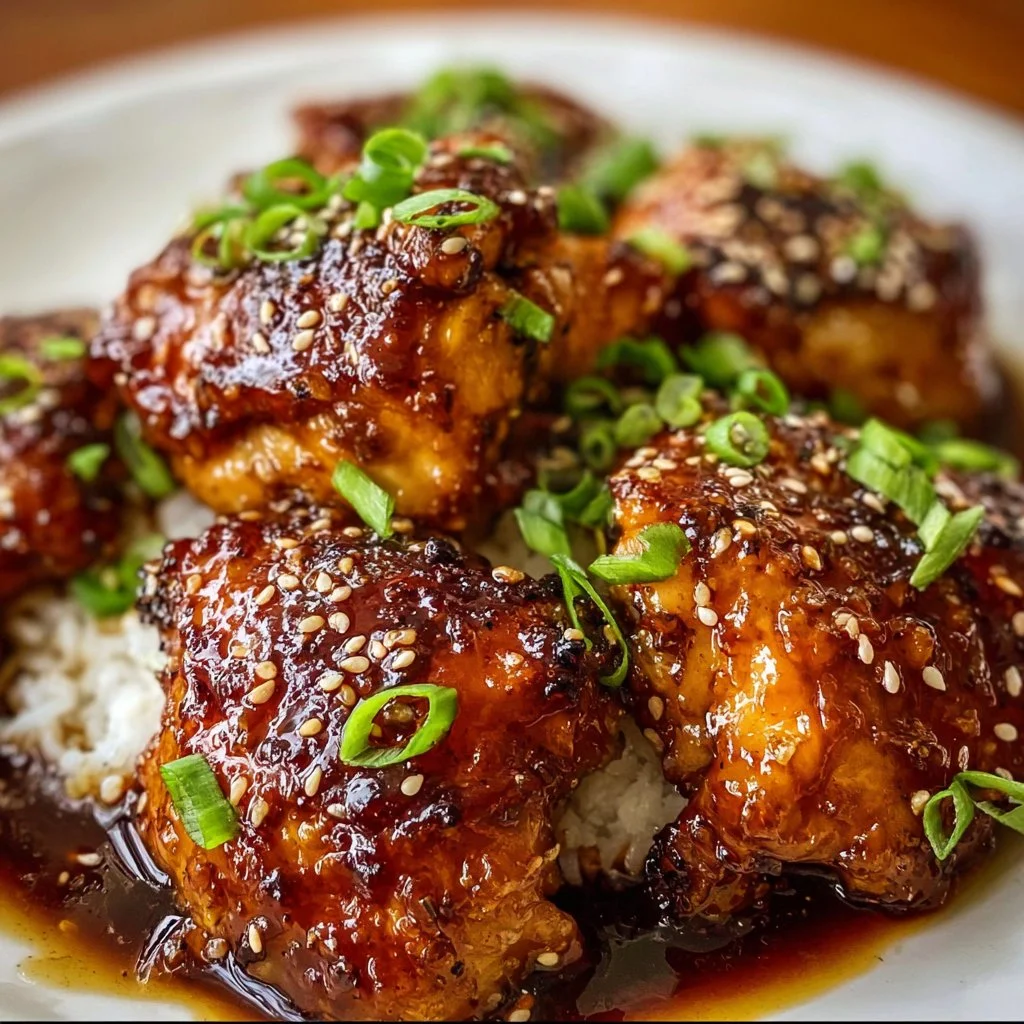 Slow Cooker Honey Garlic Chicken