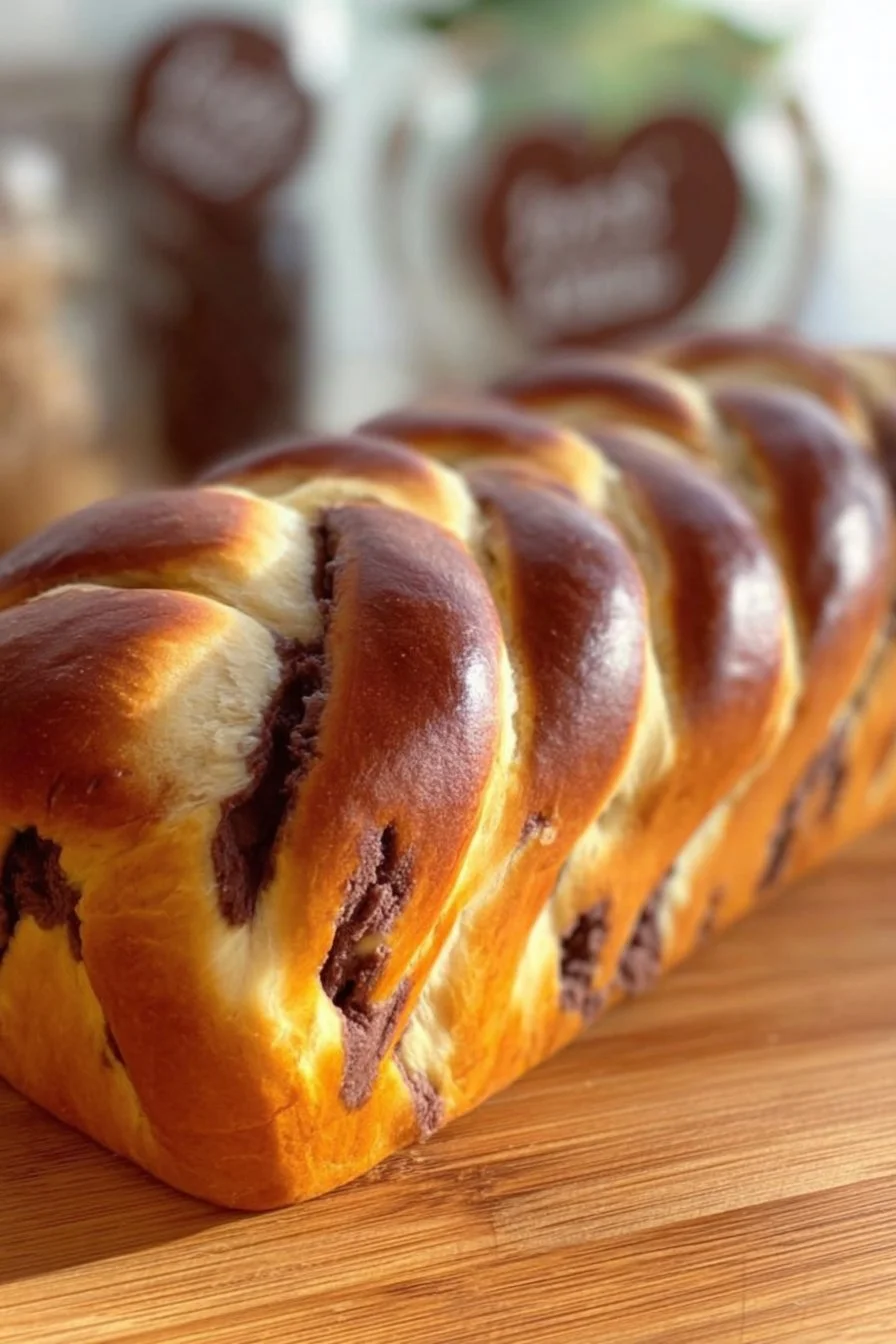 Spectacular Nutella Swirl Easter Bread 1 Spectacular Nutella Swirl Easter Bread fresh out of the oven.
