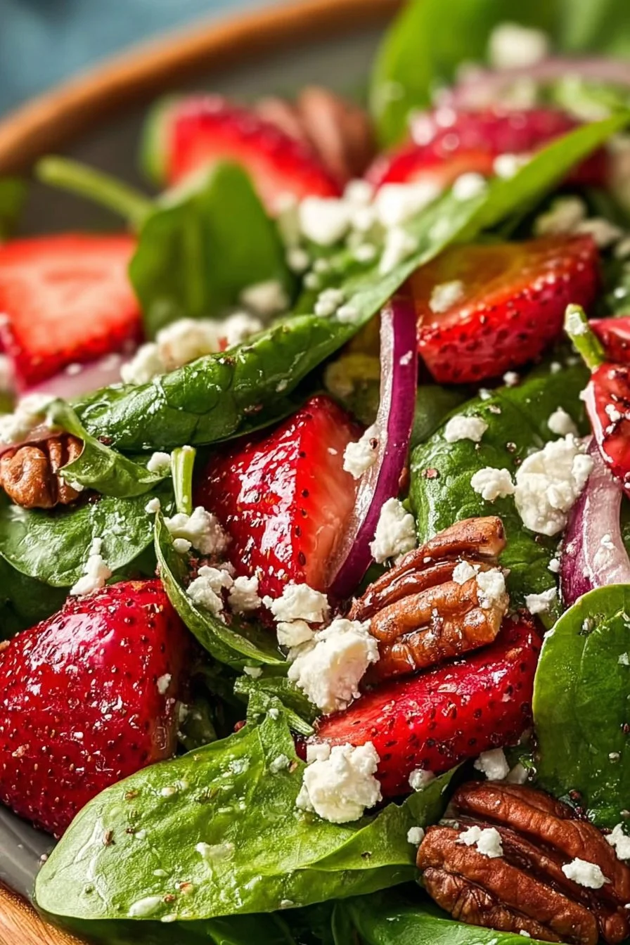 Spinach Strawberry Salad