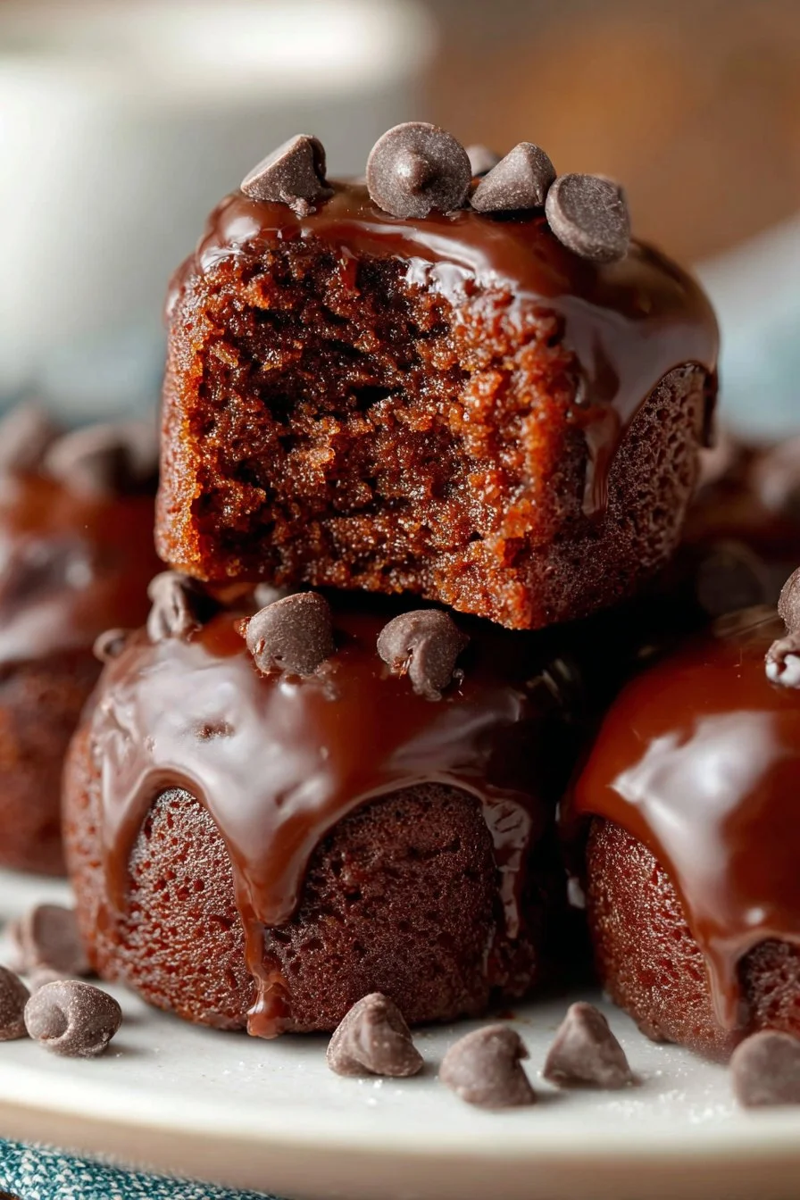 Texas Sheet Cake Bites