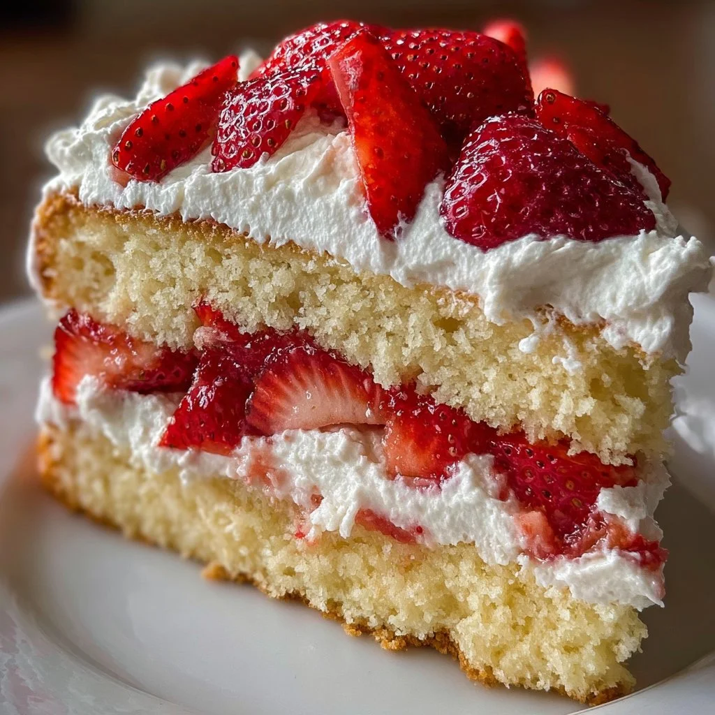 Unforgettable Strawberry Shortcake Cake in 5 Simple Steps